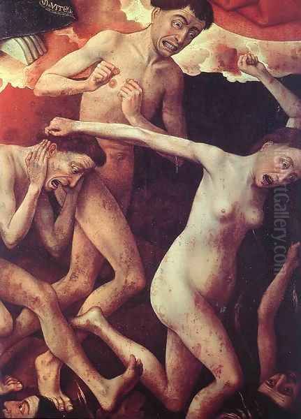 The Last Judgment (detail) 7 Oil Painting by Rogier van der Weyden