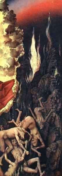 The Last Judgment (detail) 8 Oil Painting by Rogier van der Weyden