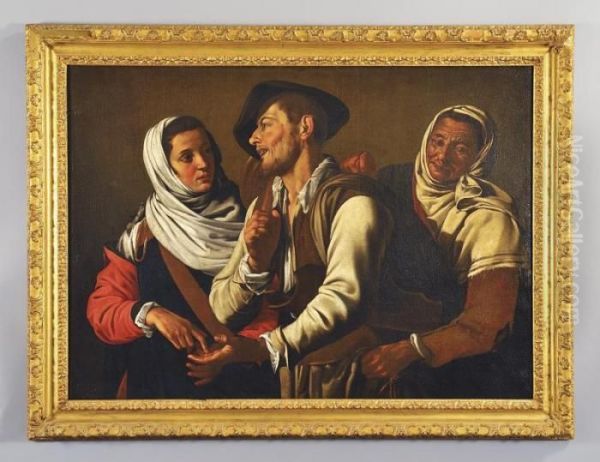 La Buona Ventura Oil Painting by Michelangelo Merisi Da Caravaggio