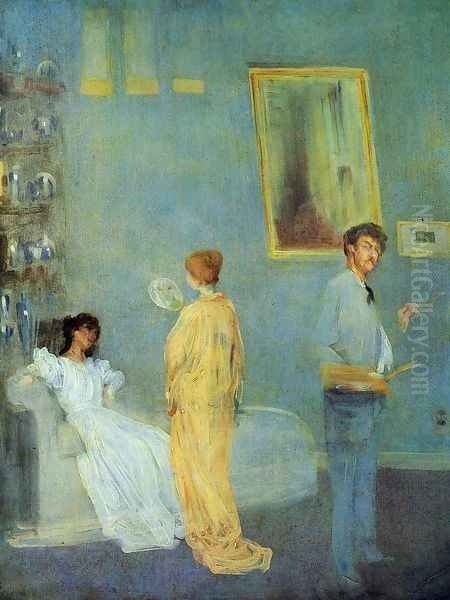 The Artist's Studio Oil Painting by James Abbott McNeill Whistler