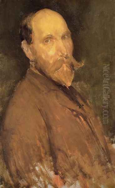 Portrait of Charles L. Freer Oil Painting by James Abbott McNeill Whistler