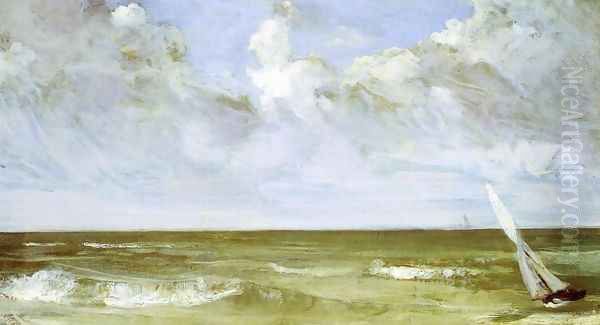 The Sea Oil Painting by James Abbott McNeill Whistler