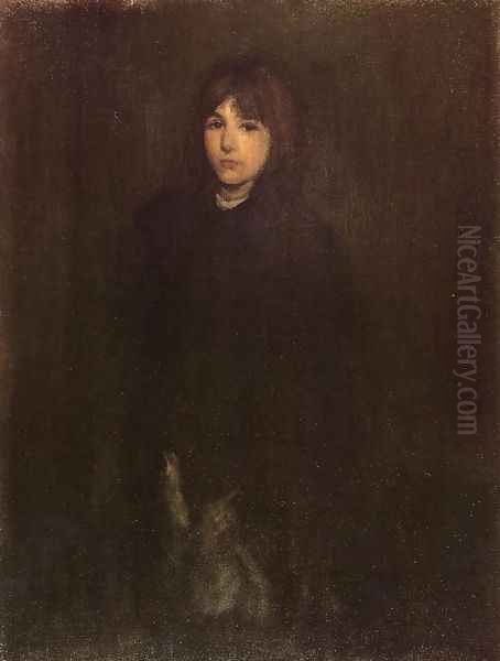 The Boy in a Cloak Oil Painting by James Abbott McNeill Whistler