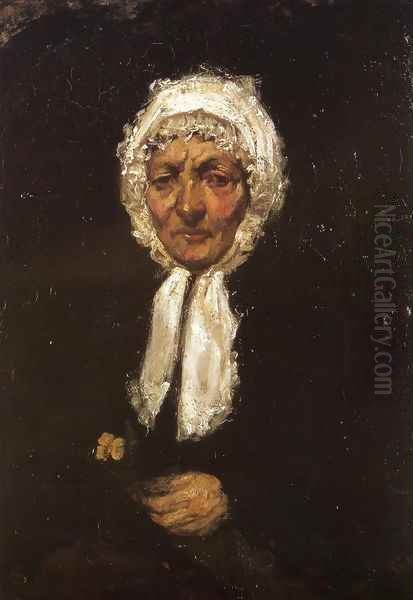 Old Mother Gerard Oil Painting by James Abbott McNeill Whistler