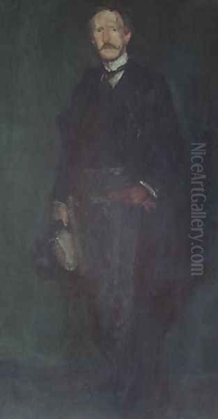 Edward Guthrie Kennedy Oil Painting by James Abbott McNeill Whistler