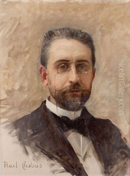 Portrait D'homme Oil Painting by Paul Chabas