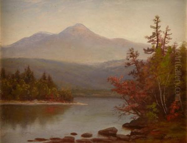 Mount Washington Oil Painting by Benjamin Champney