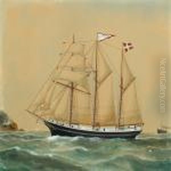 Brittania Oil Painting by Reuben Chappell Of Poole