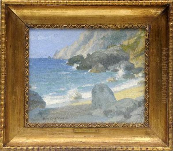 Studie Von Capri Oil Painting by Hans Christiansen