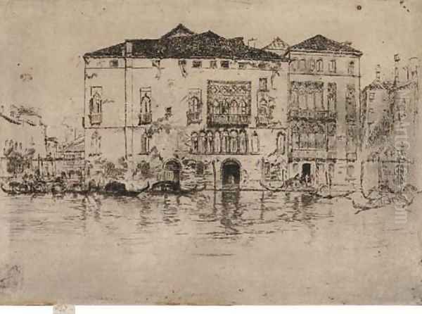 The Palaces 2 Oil Painting by James Abbott McNeill Whistler