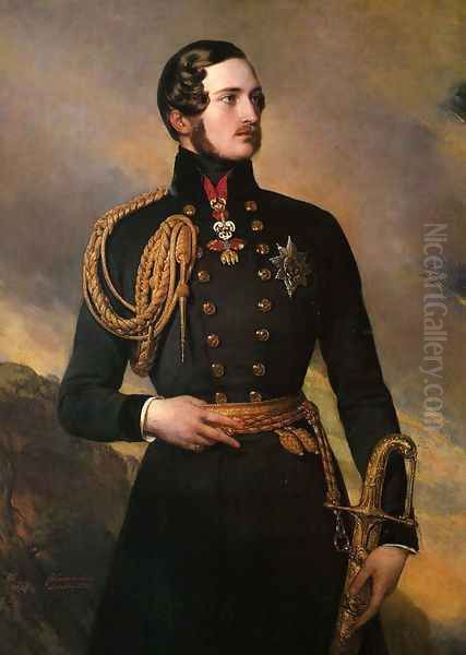 Prince Albert Oil Painting by Franz Xavier Winterhalter