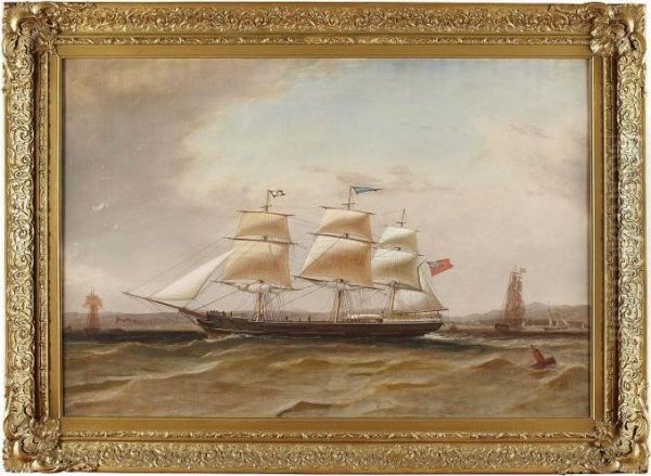 John Ferguson Oil Painting by William Clark Of Greenock