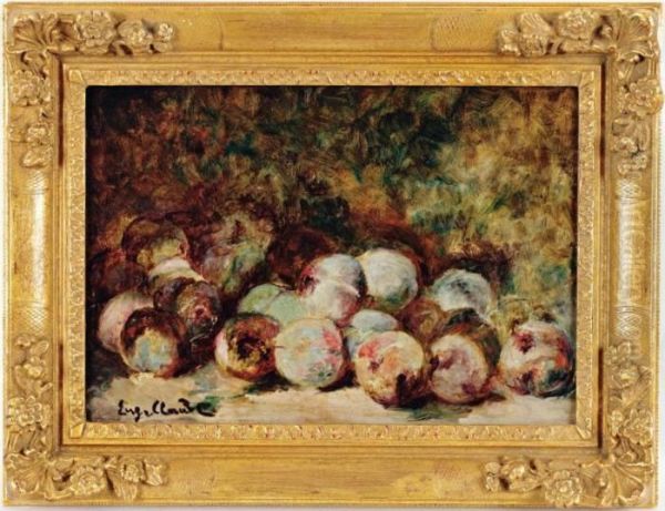 Nature Morte Aux Fruits Oil Painting by Eugene Claude