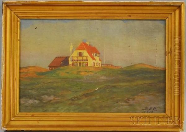 House Near Tannishus Oil Painting by Gustaf Adolf Clemens