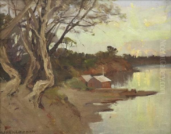 Even Tide Oil Painting by Alfred Coleman