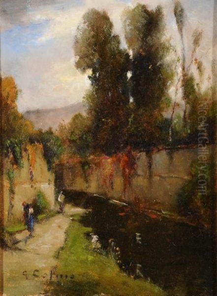 Il Canale Margherita Oil Painting by Giovanni Colmo