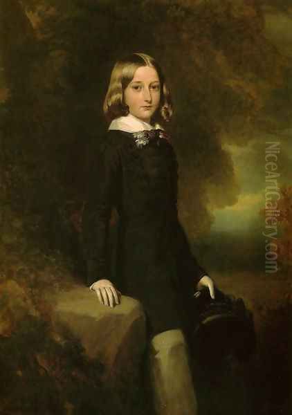 Leopold, Duke of Brabant Oil Painting by Franz Xavier Winterhalter