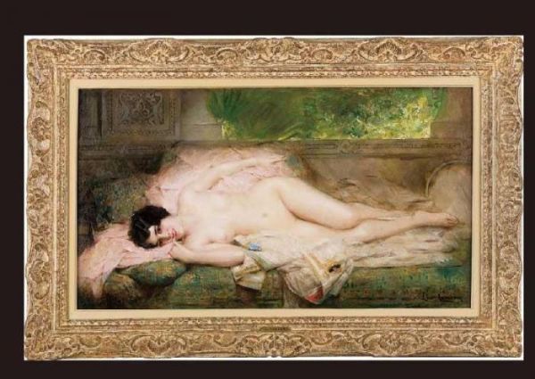 Nude Oil Painting by Leon Francois Comerre