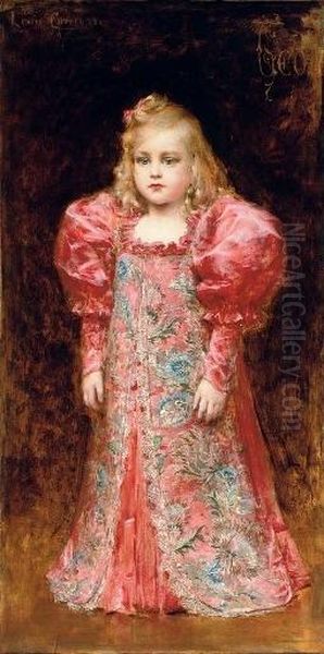 The New Dress Oil Painting by Leon Francois Comerre