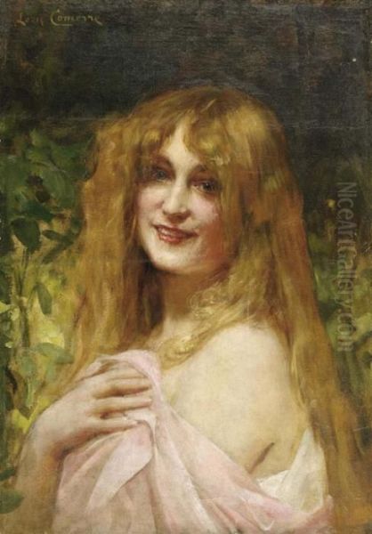 Portrait Einer Frau. Oil Painting by Leon Francois Comerre