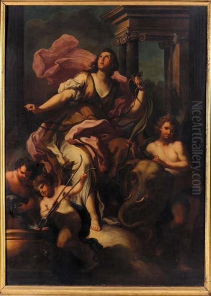 Allegoria Della Temperanza Oil Painting by Sebastiano Conca