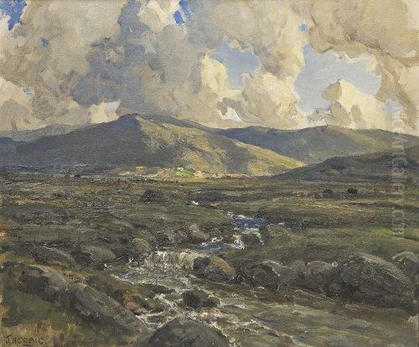 The Crolly,co. Donegal Oil Painting by James Humbert Craig