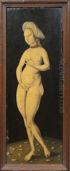 Venus Oil Painting by Lucas The Elder Cranach