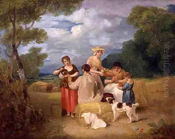 Noon, 1799 Oil Painting by Francis Wheatley