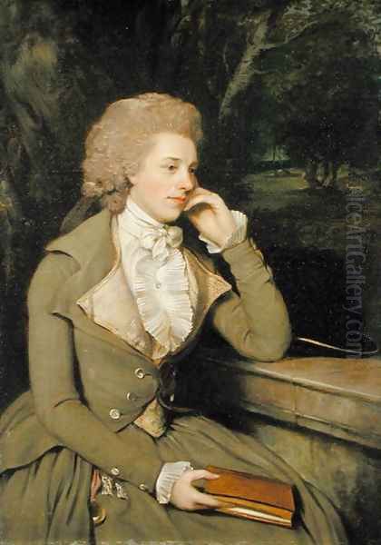 Mrs Stevens, c.1795 Oil Painting by Francis Wheatley