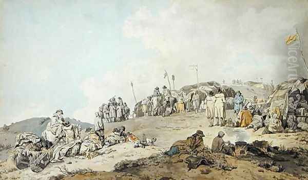 Donnybrook Fair, 1782 Oil Painting by Francis Wheatley