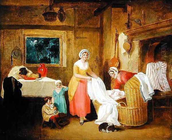 Night, 1799 Oil Painting by Francis Wheatley