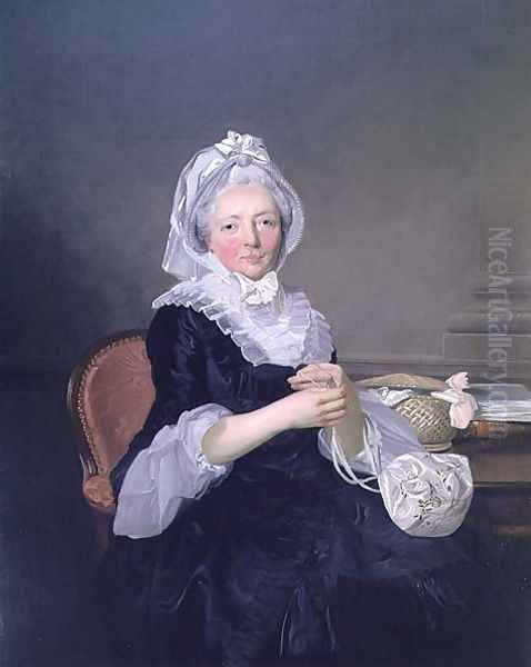 Mrs. Pearce, 1786 Oil Painting by Francis Wheatley