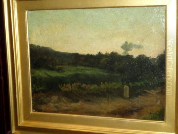 Paesaggio Verde Oil Painting by Serafino Da Tivoli