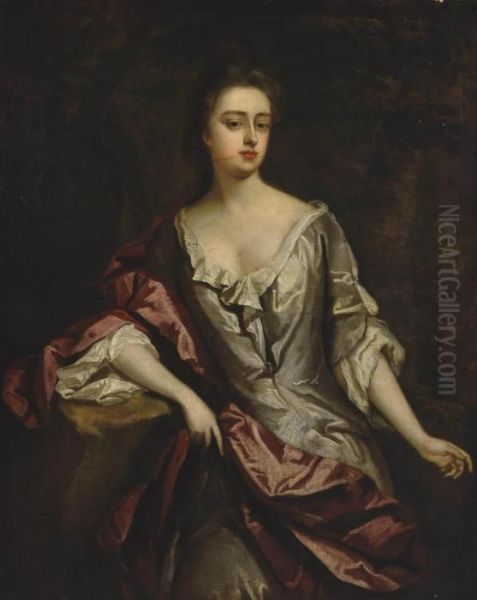 Portrait Of Sarah Churchill, Duchess Of Marlborough Oil Painting by Michael Dahl