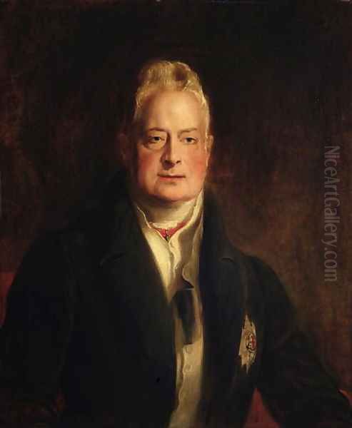 Portrait of King William IV (1765-1837) 1837 Oil Painting by Sir David Wilkie