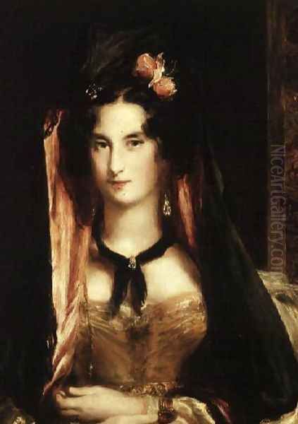 Lady Lyndhurst Oil Painting by Sir David Wilkie