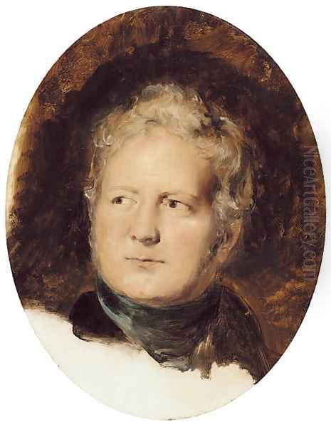 Portrait of Sir William Knighton (1776-1836) Oil Painting by Sir David Wilkie