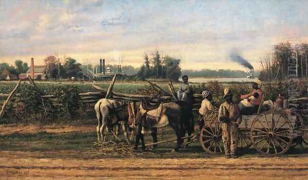 Plantation Portrait Oil Painting by William Aiken Walker