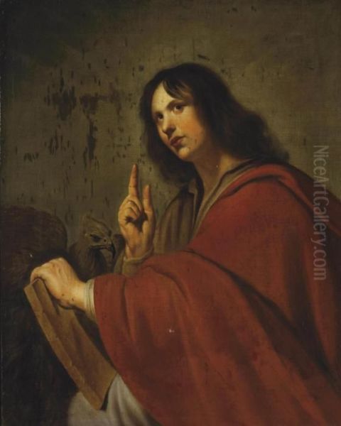 Saint John The Evangelist Oil Painting by Pieter de Grebber