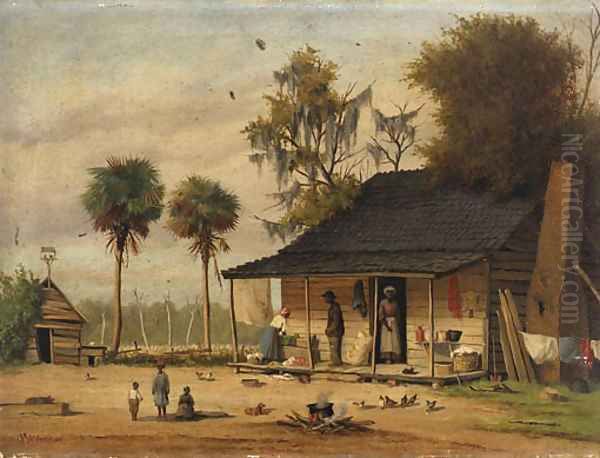 Scene in South Carolina Oil Painting by William Aiken Walker