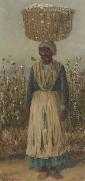 Woman Oil Painting by William Aiken Walker