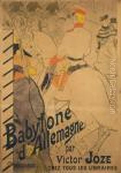 Babylone D'allemagne Oil Painting by Henri De Toulouse-Lautrec