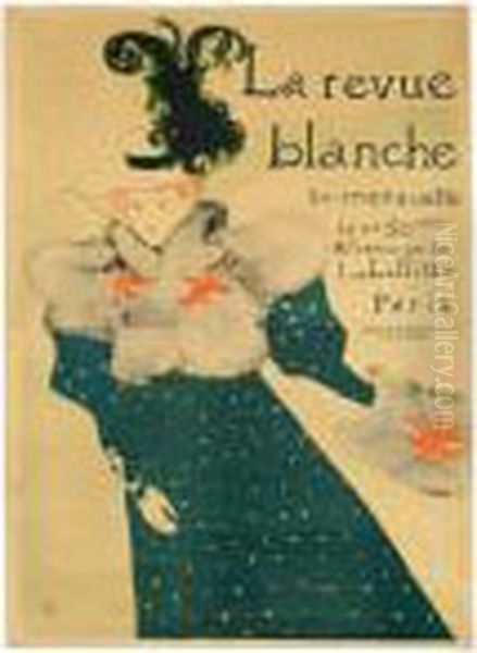 La Revue Blanche Oil Painting by Henri De Toulouse-Lautrec