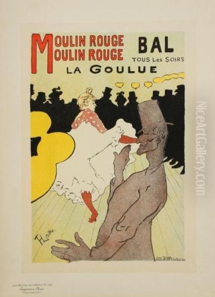 Le Moulin Rouge Oil Painting by Henri De Toulouse-Lautrec