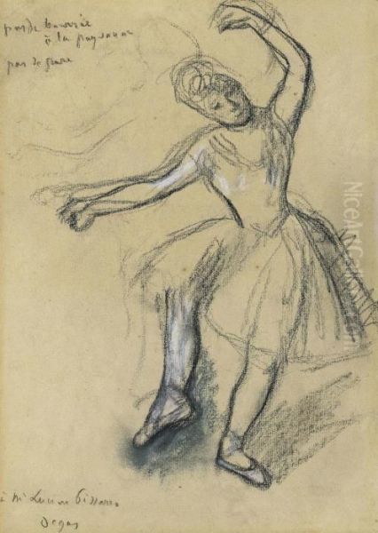 Danseuse Oil Painting by Edgar Degas