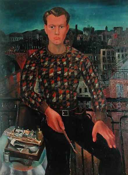 Self Portrait, 1927 Oil Painting by Christopher Wood