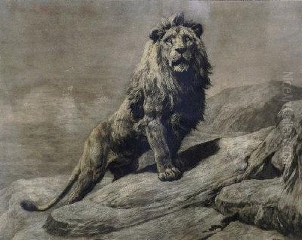 The King Oil Painting by Herbert Thomas Dicksee