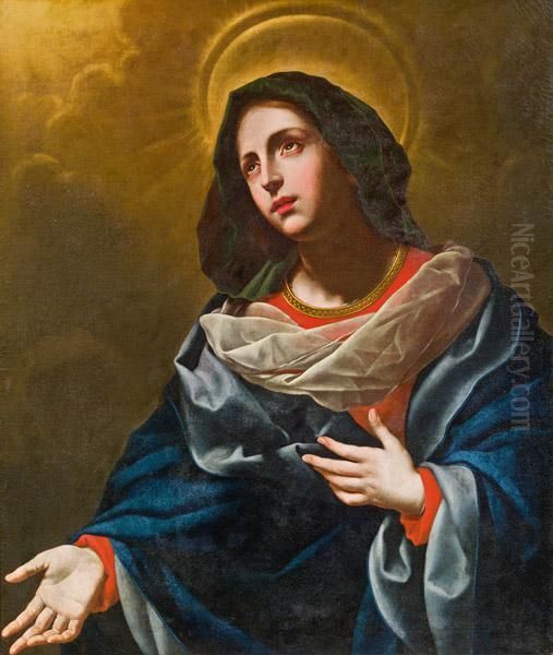 Madonna Oil Painting by Carlo Dolci