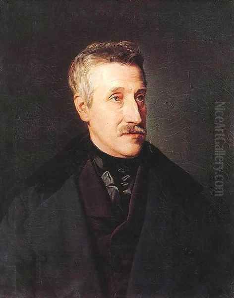 Portrait of Gyorgy Gaal Oil Painting by Ferdinand Georg Waldmuller