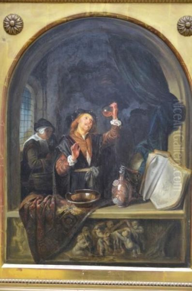 Untitled Oil Painting by Gerrit Dou